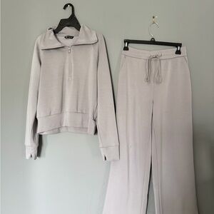 Women's Light Gray Track Set